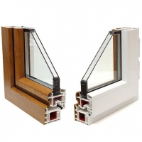 Best PVC stabilizer for thermal insulation Colored window frame profile door corners co-extrusion color