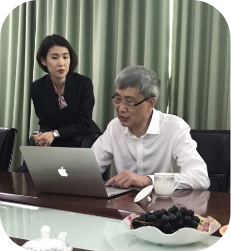 Senior technical expert Mr Shi visits Aimsea company technical exchange(图2)